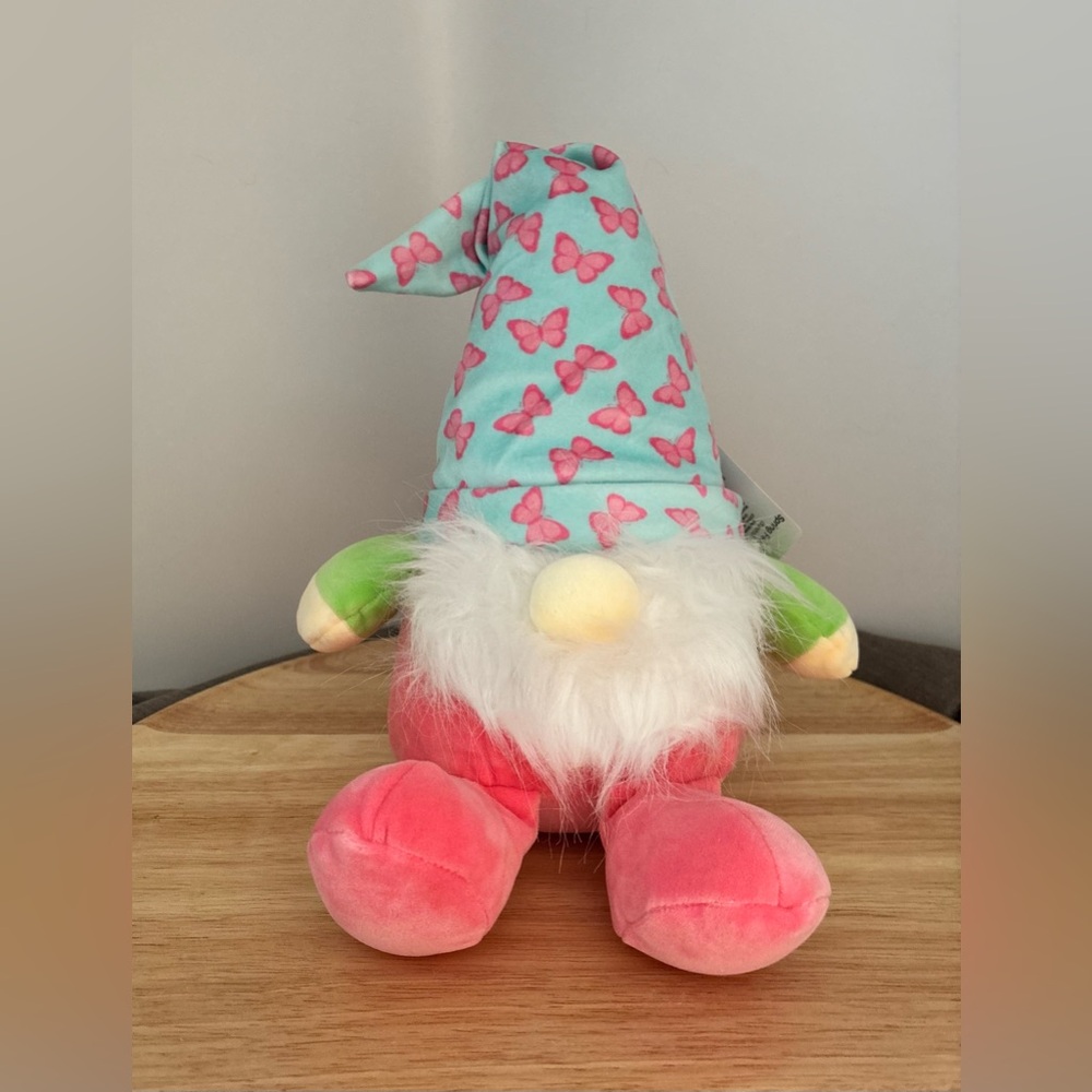 10 inch Colorful Gnome Plush Toy, NWT